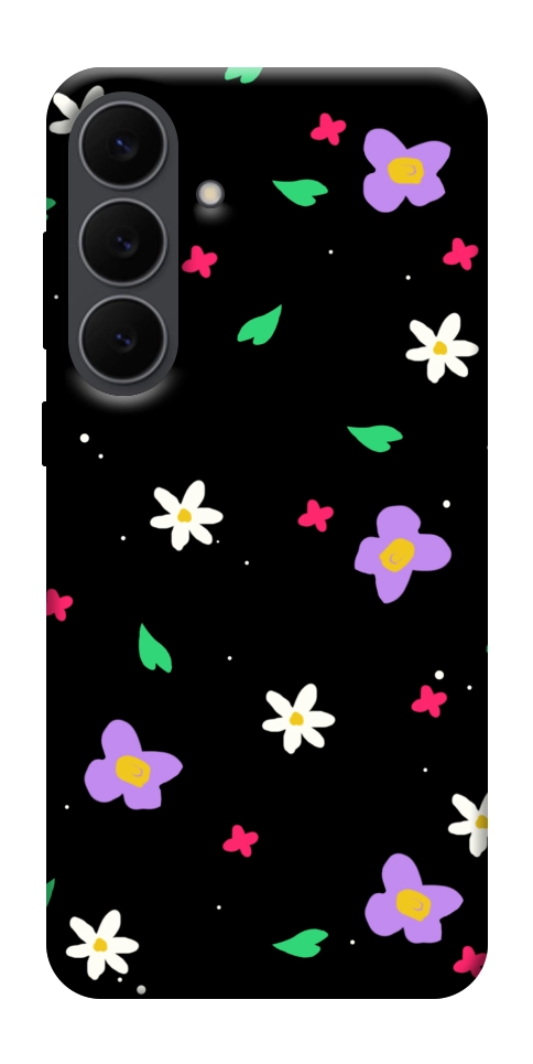 Чехол Цветы и лепестки для Galaxy S25 FE