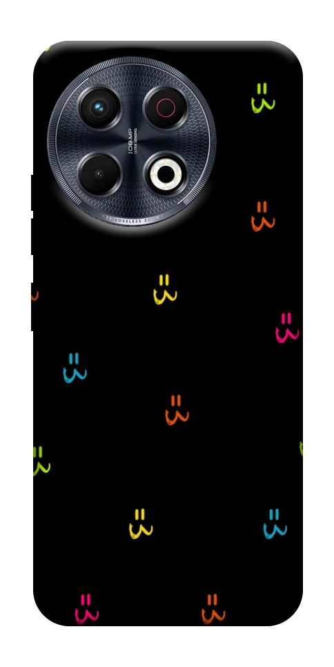 Чехол Colorful smiley для TECNO Spark 30 Pro (KL7)