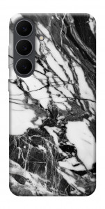 Чехол Calacatta black marble для Galaxy S25 FE