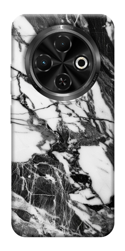 Чехол Calacatta black marble для TECNO Spark 30C (KL5n)