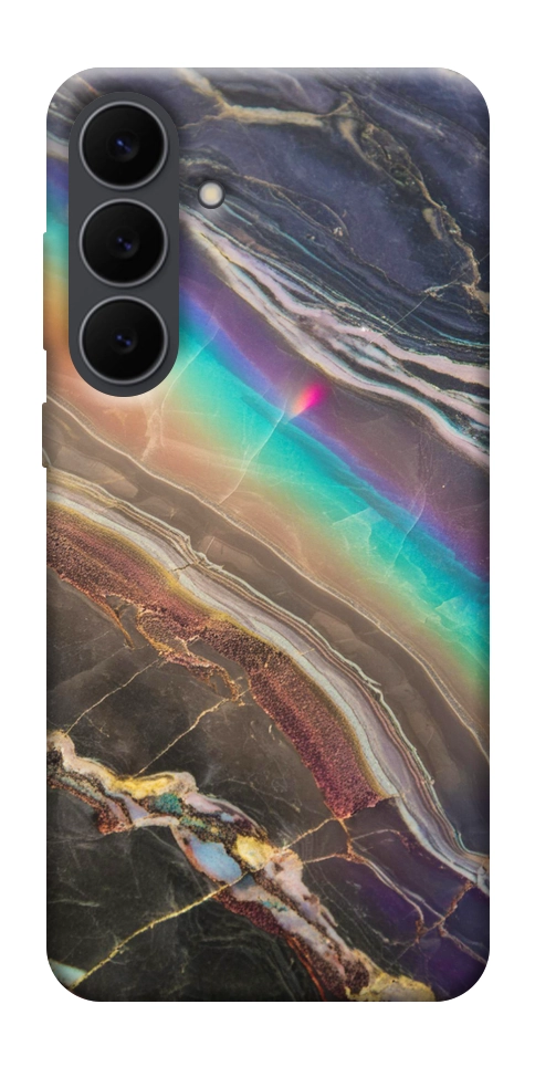 Чехол Радужный мрамор для Galaxy S25 FE