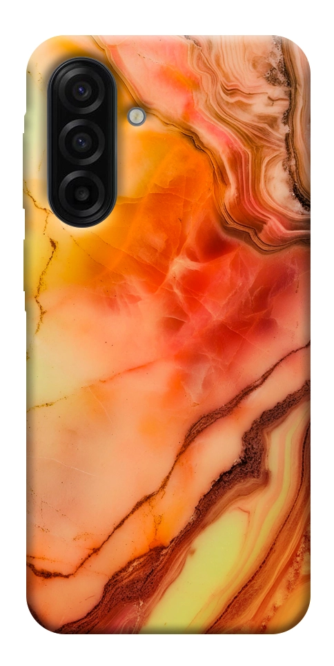 Чохол Червоний корал мармур для Galaxy A17 5G