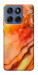 Чохол Червоний корал мармур для Motorola Edge 60 Fusion