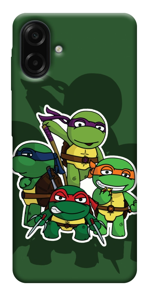 Чохол Green turtles для Galaxy A07