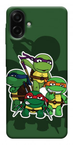 Чохол Green turtles для Galaxy A07