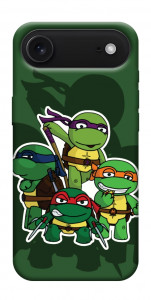 Чохол Green turtles для iPhone 17 Air