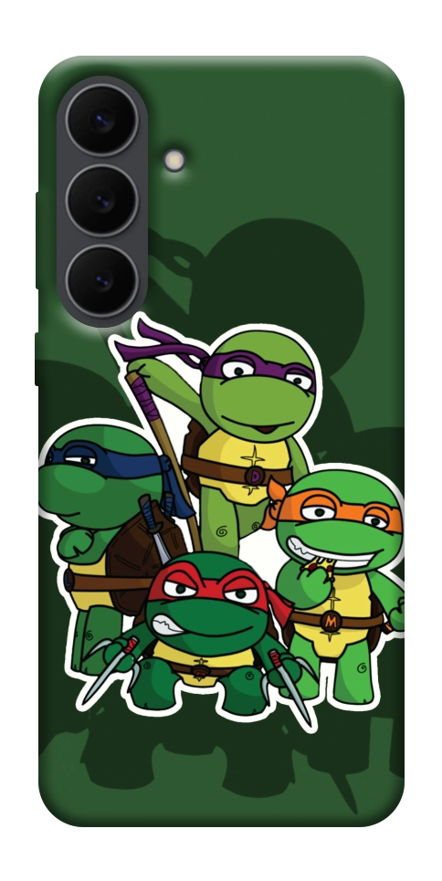 Чехол Green turtles для Galaxy S25 FE