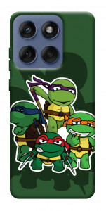 Чохол Green turtles для Motorola Edge 60 Fusion