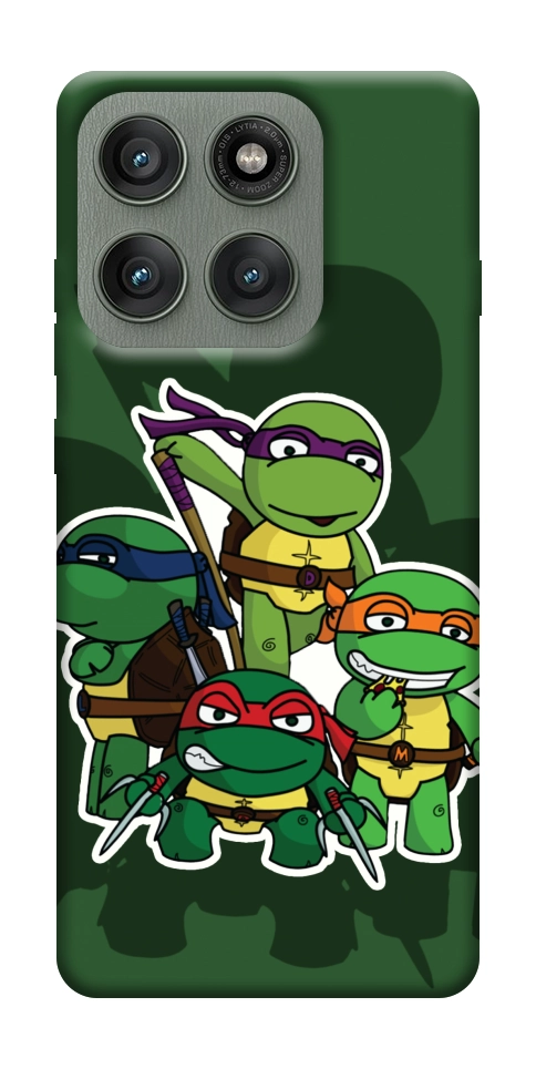 Чохол Green turtles для Motorola Edge 60 Pro