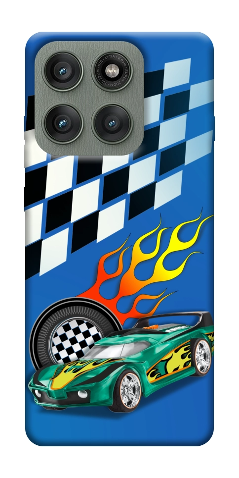 Чохол Гоночна машинка для Motorola Edge 60 Pro