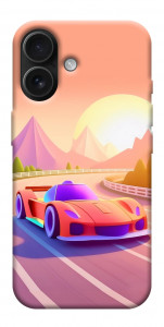 Чохол Машинка на заході сонця для iPhone 17