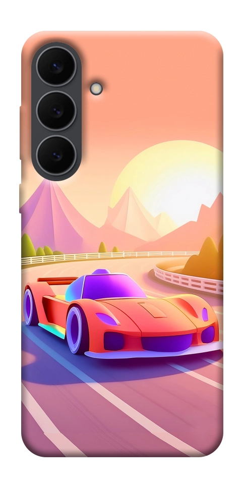 Чехол Машинка на закате для Galaxy S25 FE