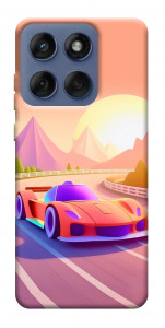 Чохол Машинка на заході сонця для Motorola Edge 60 Fusion