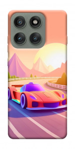 Чохол Машинка на заході сонця для Motorola Edge 60 Pro