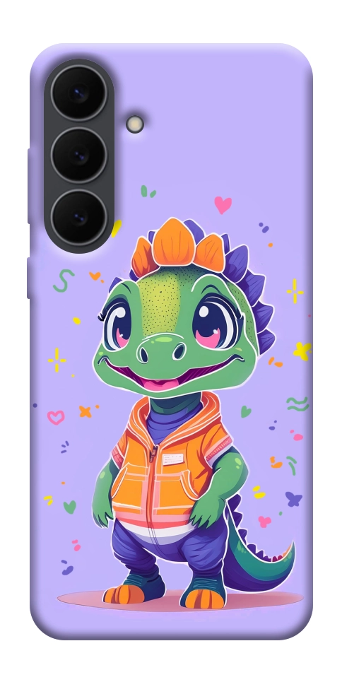 Чехол Мультяшный динозаврик для Galaxy S25 FE