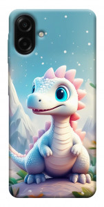 Чохол Білий дракоша для Galaxy A07
