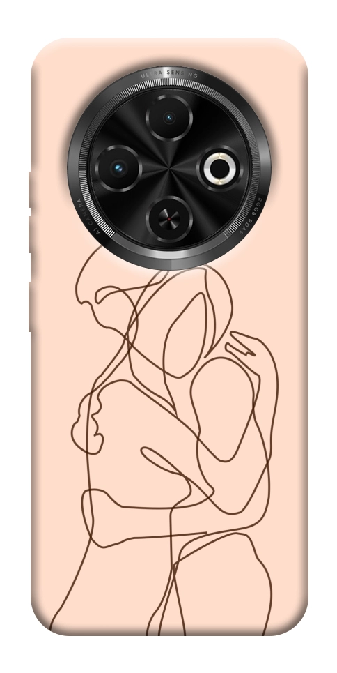 Чехол Couple line для TECNO Spark 30C (KL5n)