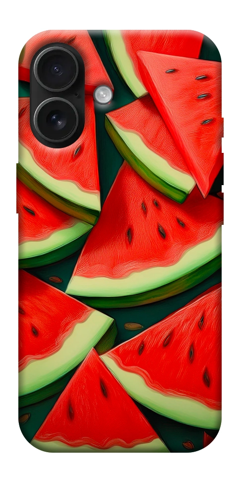 Чохол Ломтики кавуна для iPhone 17