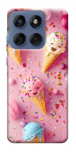 Чохол Веселе морозиво для Motorola Edge 60 Fusion