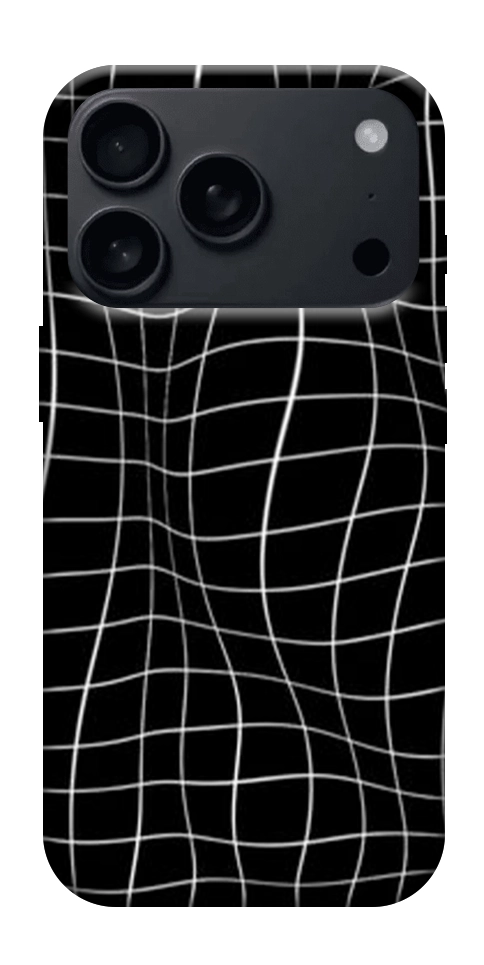 Чехол Warped grid для iPhone 17 Pro