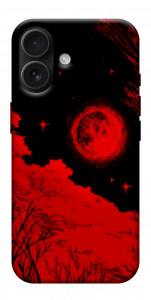 Чохол Кривавий захід сонця для iPhone 17