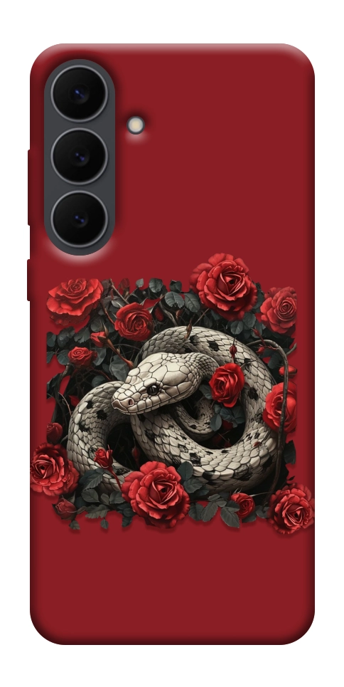 Чехол Roses snake для Galaxy S25 FE