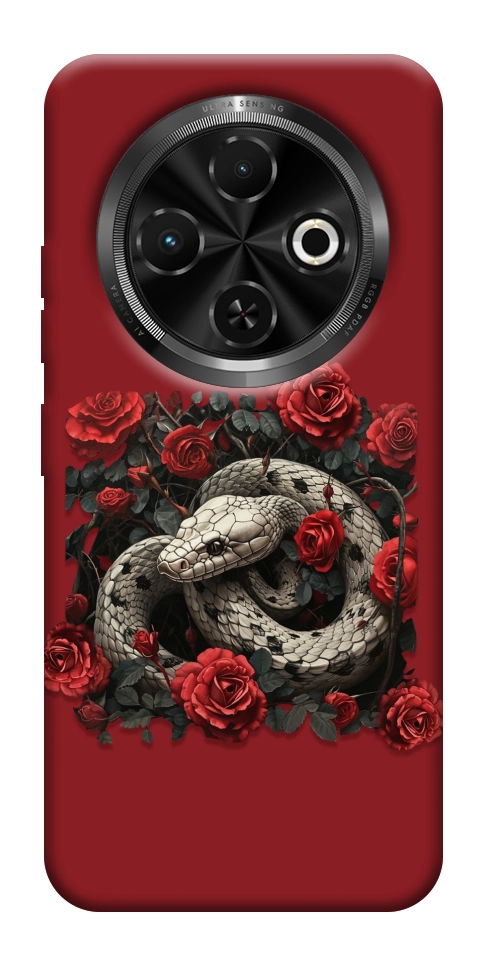 Чехол Roses snake для TECNO Spark 30C (KL5n)