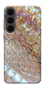 Чехол Gold snake skin для Galaxy S25 FE