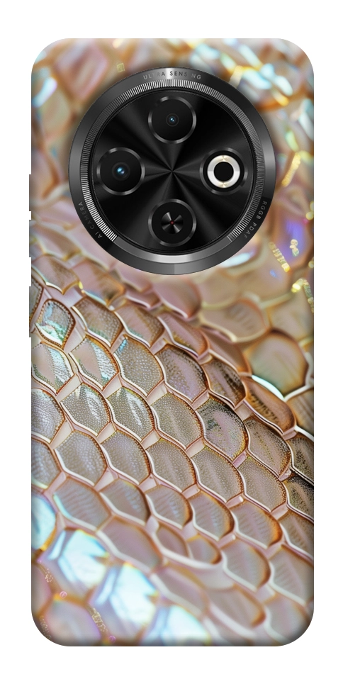 Чехол Gold snake skin для TECNO Spark 30C (KL5n)