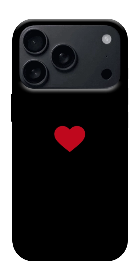 Чохол Simple heart для iPhone 17 Pro Max