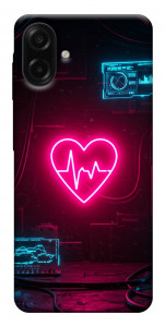Чохол Neon heart для Galaxy A07