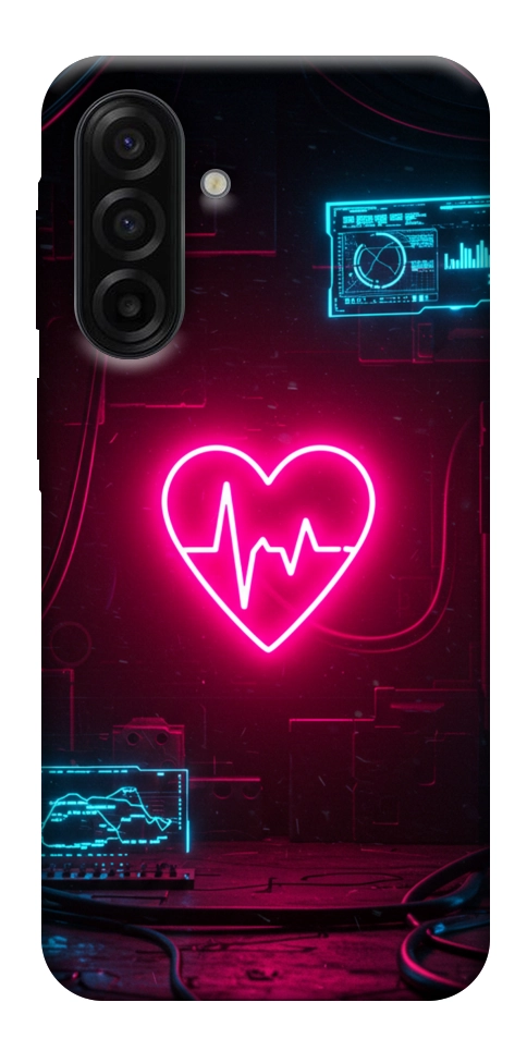 Чохол Neon heart для Galaxy A17 5G