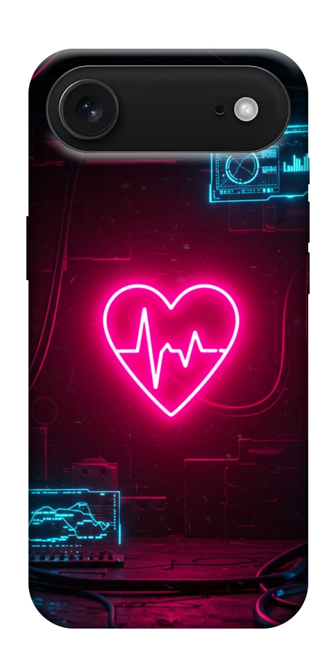 Чохол Neon heart для iPhone 17 Air
