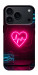 Чохол Neon heart для iPhone 17 Pro Max