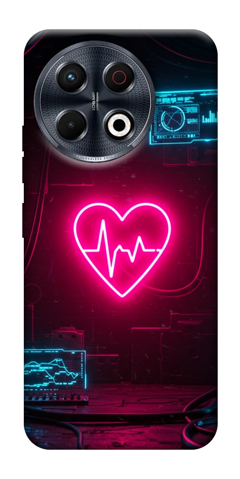 Чохол Neon heart для TECNO Spark 30 Pro (KL7)