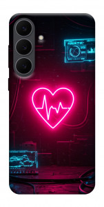 Чехол Neon heart для Galaxy S25 FE