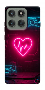 Чохол Neon heart для Motorola Edge 60 Pro
