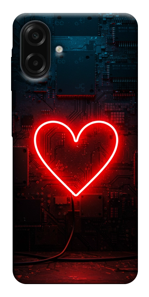 Чохол Яскраве серце для Galaxy A07