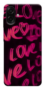 Чохол Neon love для Galaxy A07