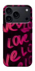 Чехол Neon love для iPhone 17 Pro