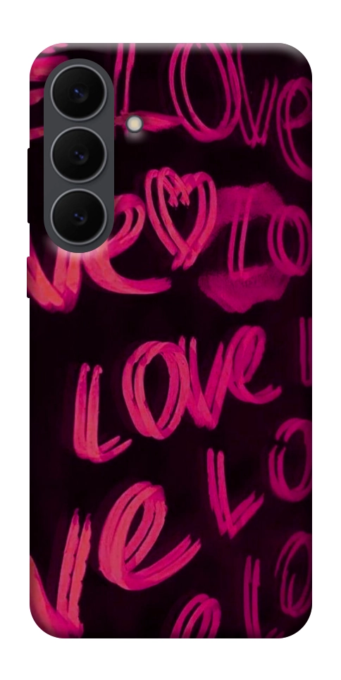Чехол Neon love для Galaxy S25 FE