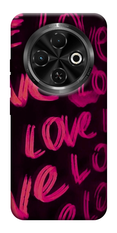 Чехол Neon love для TECNO Spark 30C (KL5n)