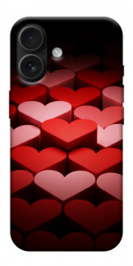 Чохол Hearts pattern для iPhone 17