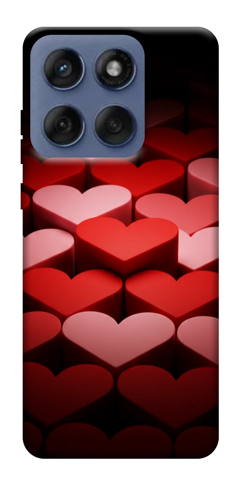 Чохол Hearts pattern для Motorola Edge 60 Fusion