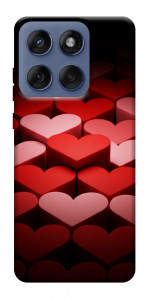 Чохол Hearts pattern для Motorola Edge 60 Fusion