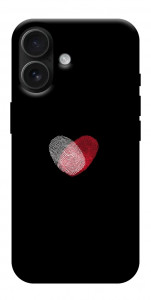 Чохол Fingerprint heart для iPhone 17