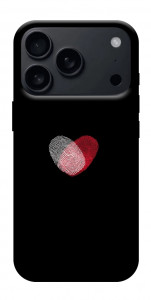 Чохол Fingerprint heart для iPhone 17 Pro Max