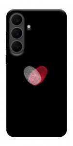 Чехол Fingerprint heart для Galaxy S25 FE