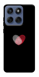 Чохол Fingerprint heart для Motorola Edge 60 Fusion