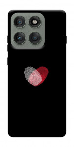 Чохол Fingerprint heart для Motorola Edge 60 Pro